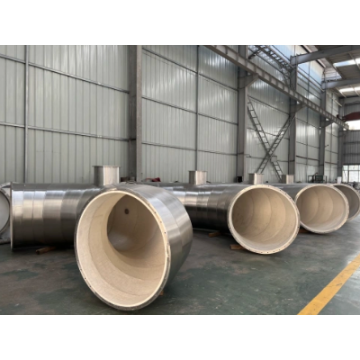 Revestimiento de tubo de codo resistente al desgaste de óxido de aluminio